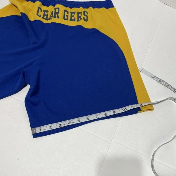 Vintage Chargers Shorts Blue/Yellow Large, Dodger, Drawstring, USA - Picture 11 of 11